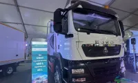 中国重汽在墨西哥国际商用车展览会（ExpoTransporte ANPACT 2025）上大放异彩