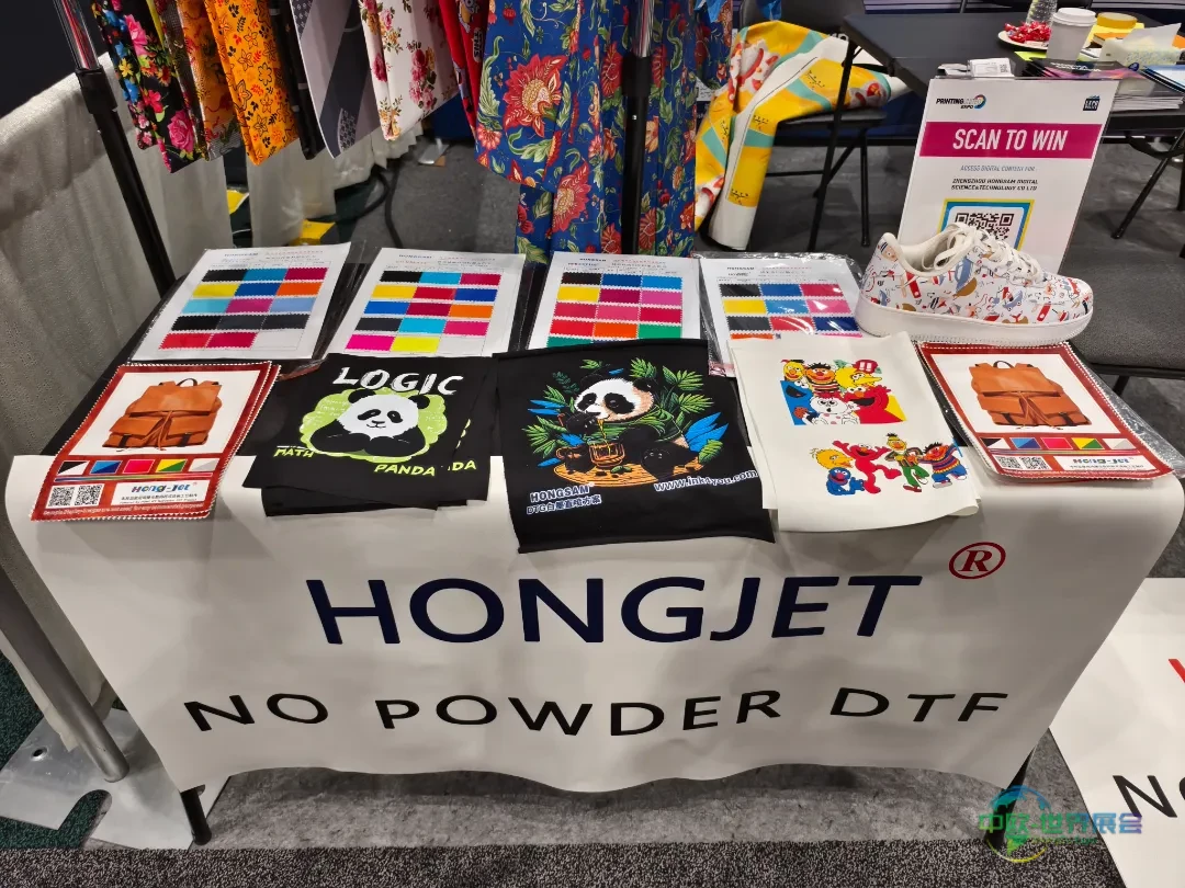 现场报道 | 鸿盛数码在美国2025 PRINTINGUnited印刷展览会