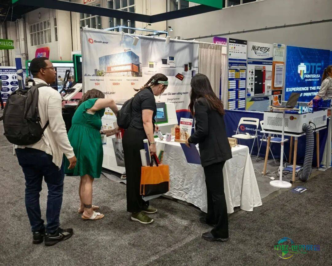 Printing United Expo 2025美国印刷展启幕，恒好激光Good Laser首日精彩直击