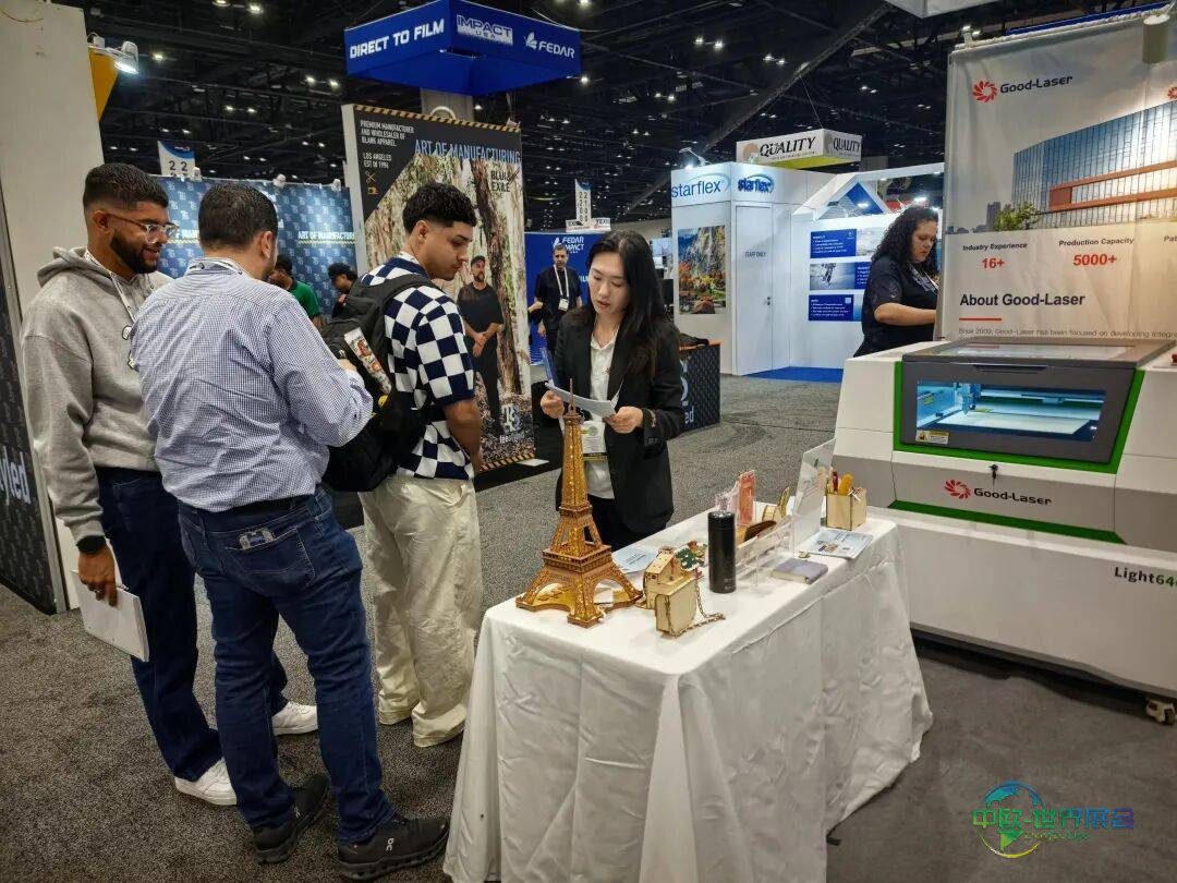 Printing United Expo 2025美国印刷展启幕，恒好激光Good Laser首日精彩直击