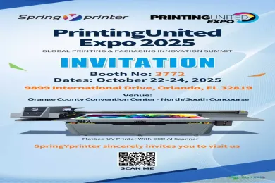 春羽秋丰 | 诚邀您参加2025美国网印及数码印刷展—Printing United Expo