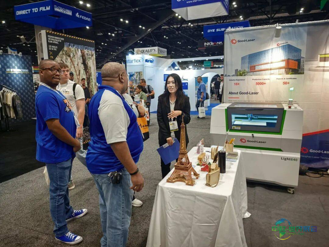 Printing United Expo 2025美国印刷展启幕，恒好激光Good Laser首日精彩直击