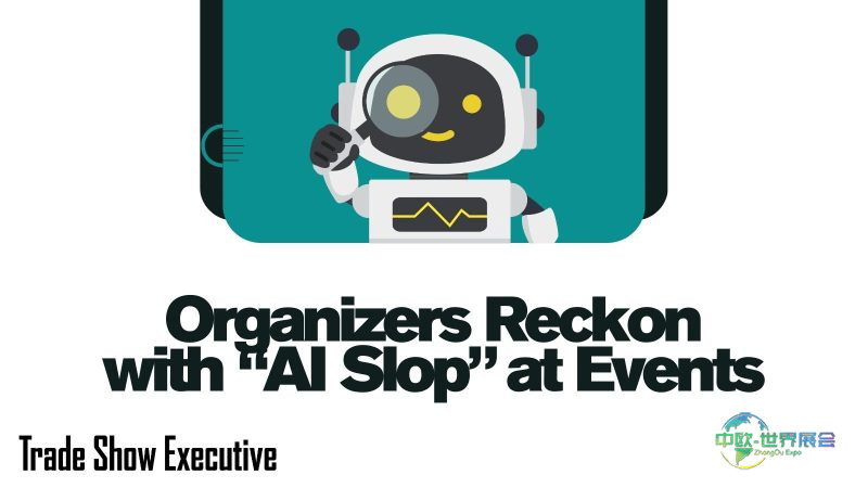 展会组织者出手整治人工智能垃圾内容