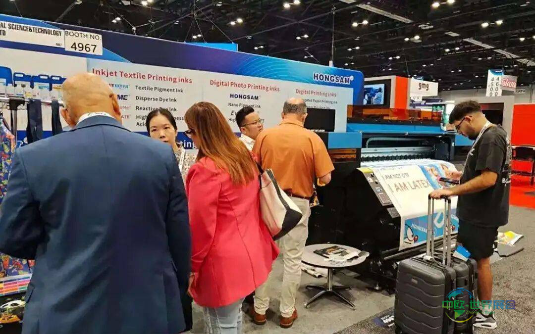 现场报道 | 鸿盛数码在美国2025 PRINTINGUnited印刷展览会