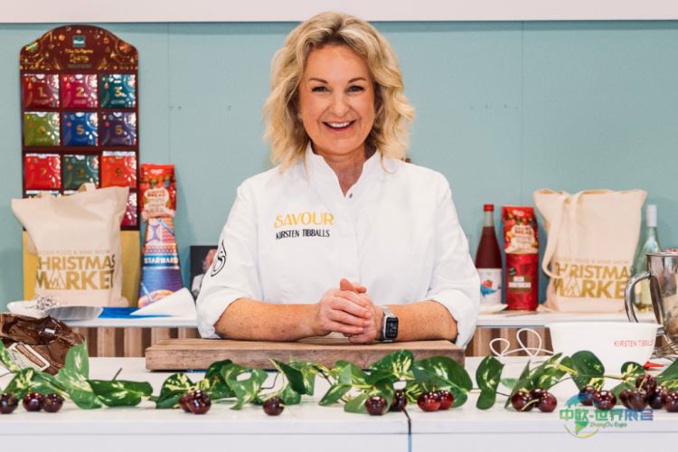 澳大利亚悉尼国际食品和葡萄酒展览会：圣诞姜饼杯蛋糕花环