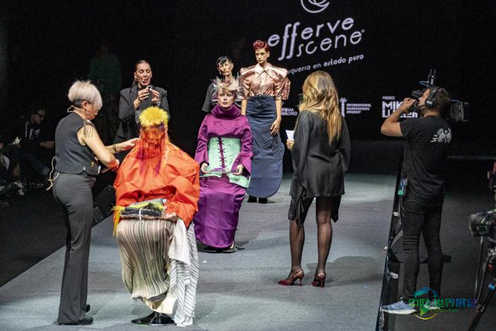 Salón Look展会Hair Look秀场局部场景