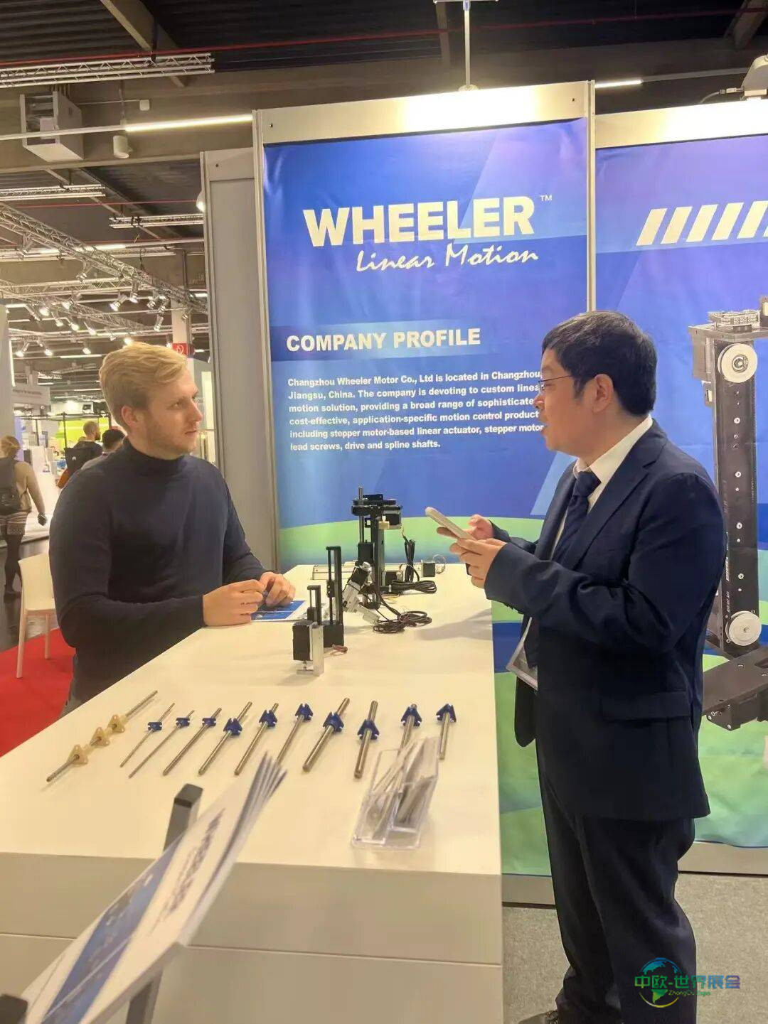 惠勒电机参加2025年德国纽伦堡工业自动化及元器件展（SPS）圆满收官