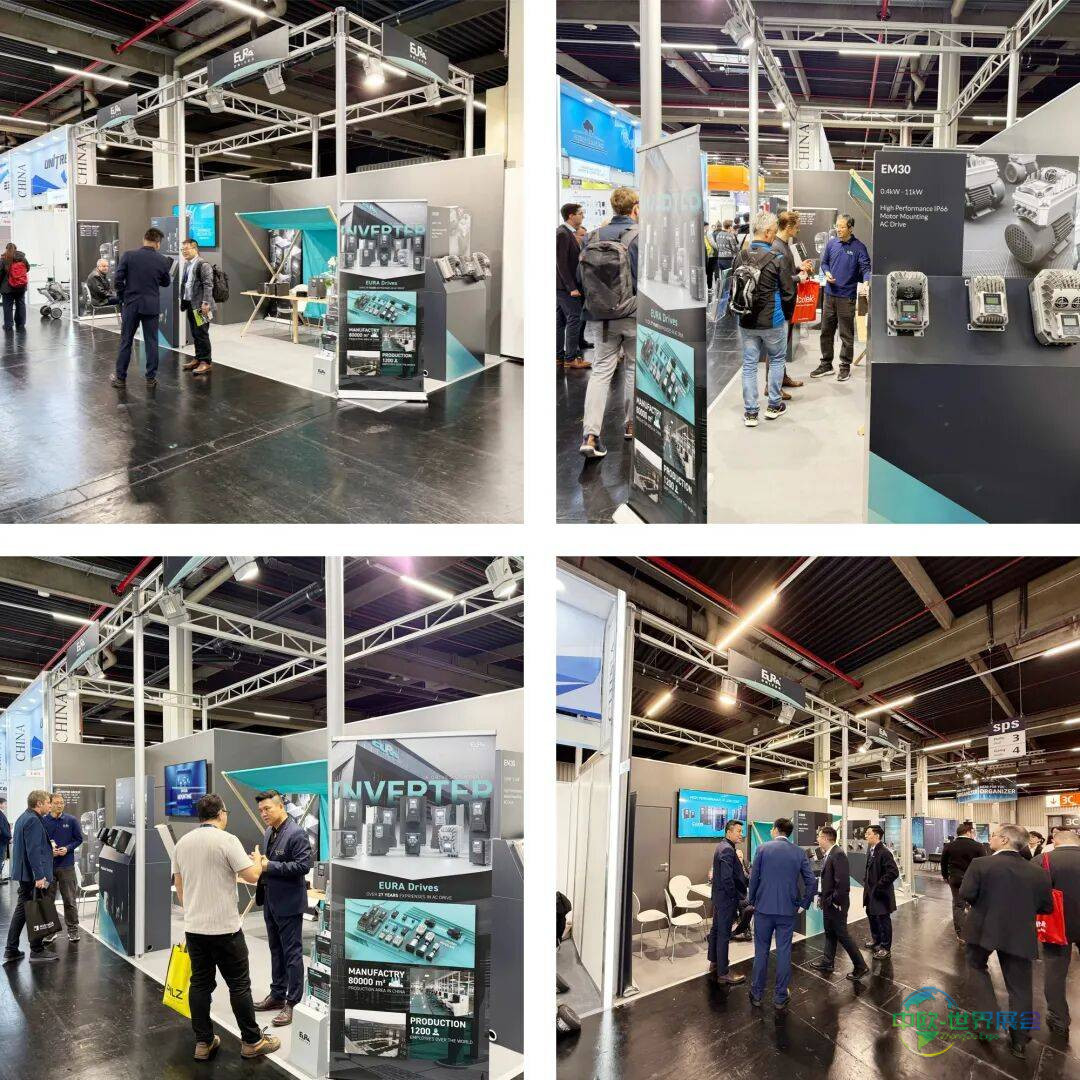 欧瑞传动硬核登场2025德国纽伦堡SPS工业自动化及元器件博览会