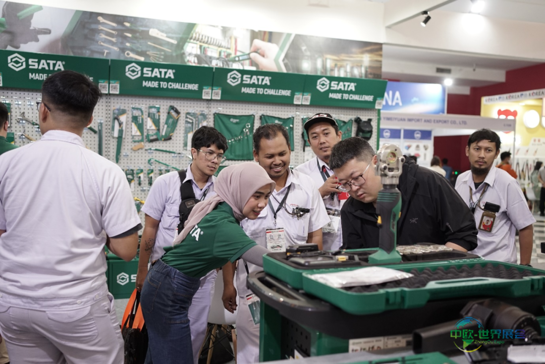 出海提速 | SATA世达首次亮相2025年印尼制造工业展（MFI）