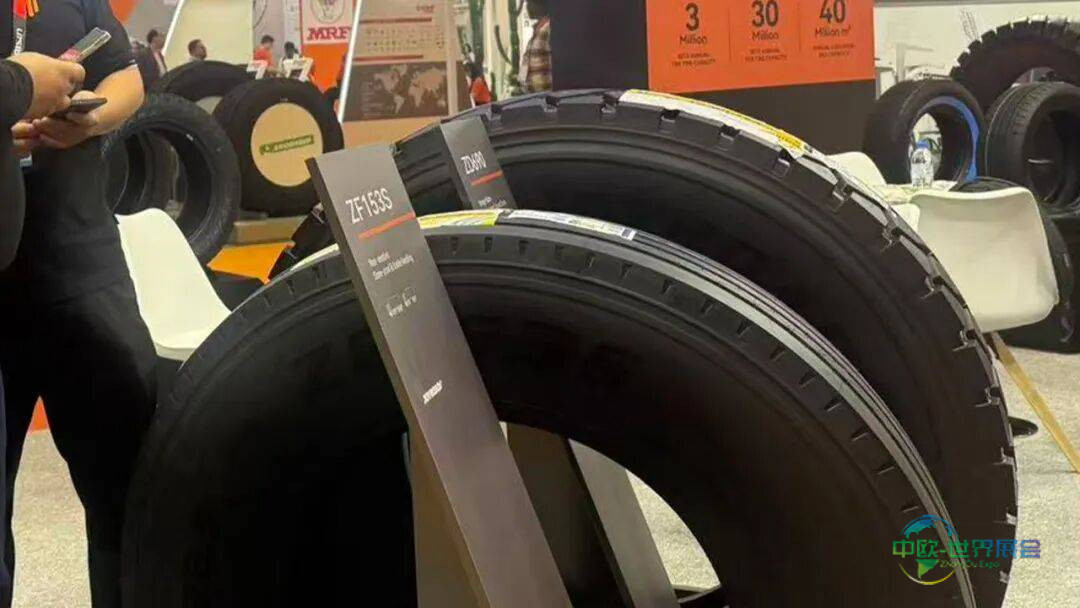 中一橡胶携多系列产品亮相2025迪拜国际轮胎展