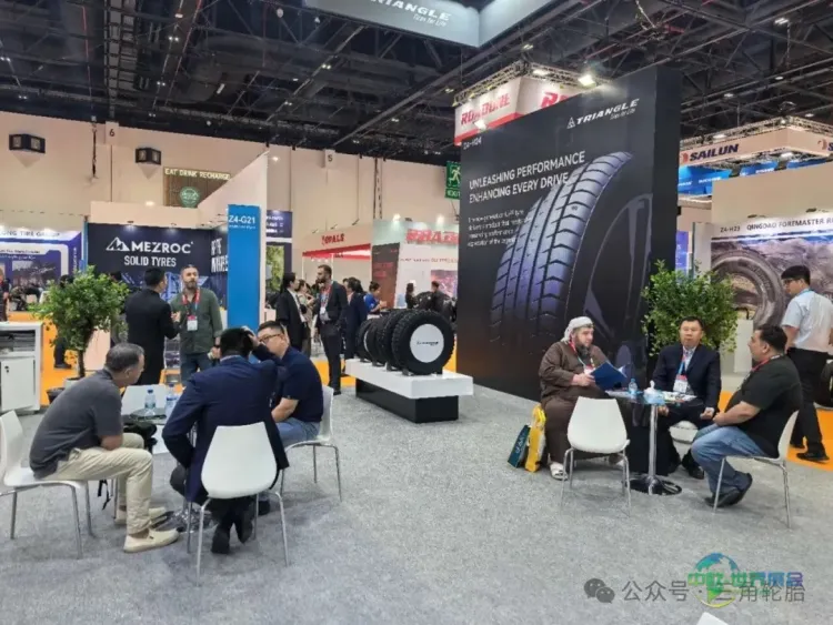 三角轮胎参加2025年中东国际汽配展（Automechanika）