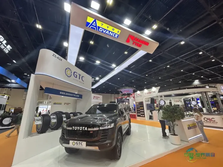 灯塔之光闪耀全球——贵州轮胎乘用车轮胎亮相2025迪拜汽配展