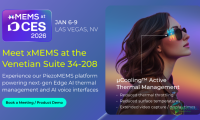 xMEMS 携 7 项全球首创技术亮相 CES 2026美国消费电子展，重构边缘 AI 热管理与音频体验