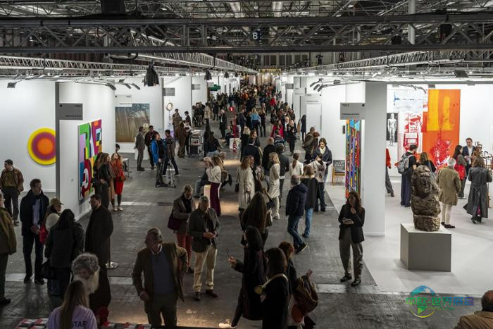 展会现场局部展厅