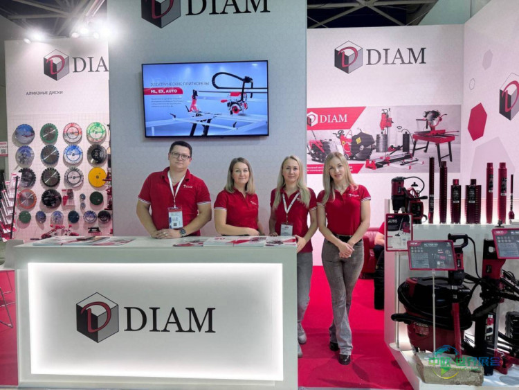 DIAM亮相莫斯科五金工具展：展示高效耐用建筑工具