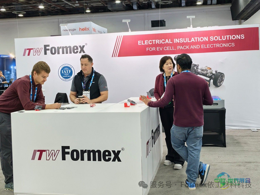 ITW Formex® 依工材料科技亮相 2025 北美电池展，重磅发布北美新工厂计划