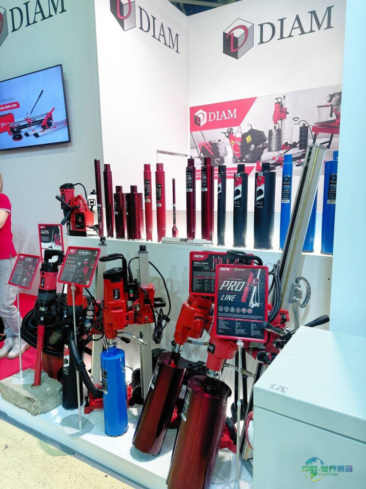 DIAM亮相莫斯科五金工具展：展示高效耐用建筑工具