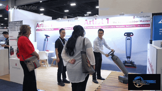 文图跃迁Aventurier携ARTIST 1闪耀登陆ISSA North America 2025北美清洁展