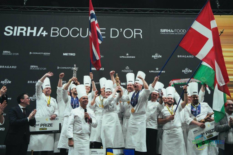 法国里昂国际烹饪大赛展览会 Bocuse d’Or 2025世界烹饪大赛圆满落幕