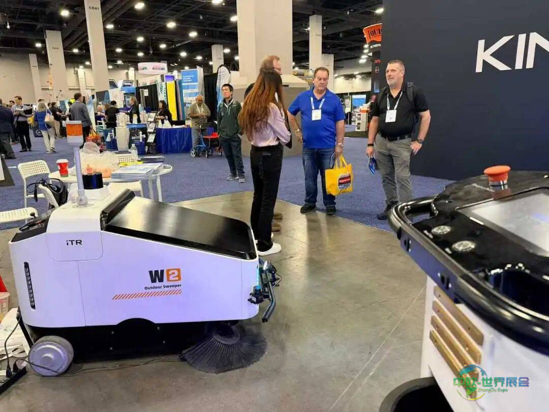 iTR它人机器人精彩亮相2025年ISSA北美清洁展，智能清洁解决方案获行业瞩目