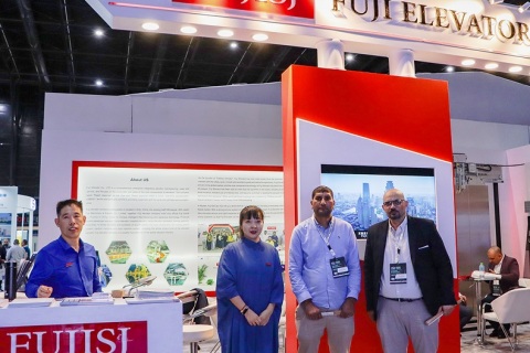 哈萨克斯坦电梯展览会展会现场图片