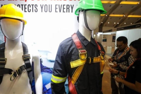 印尼劳保及职业健康展览会展会现场图片