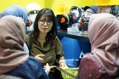 印尼劳保及职业健康展览会展会现场图片