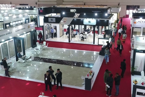 印度班加罗尔石材、石英石机械装备展览会展会现场图片