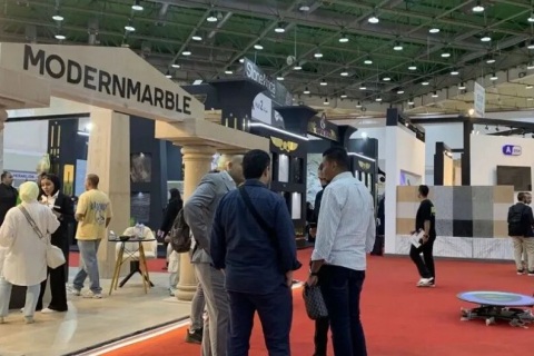 埃及非洲石材展览会展会现场图片