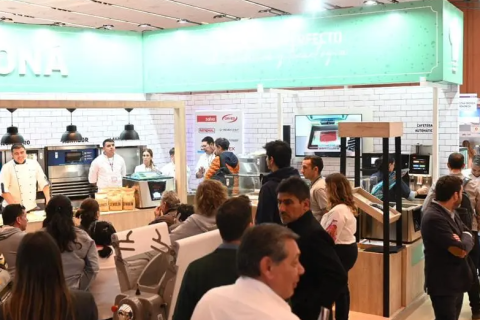 阿根廷冰淇淋、糖果、烘焙、食品技术展览会展会现场图片