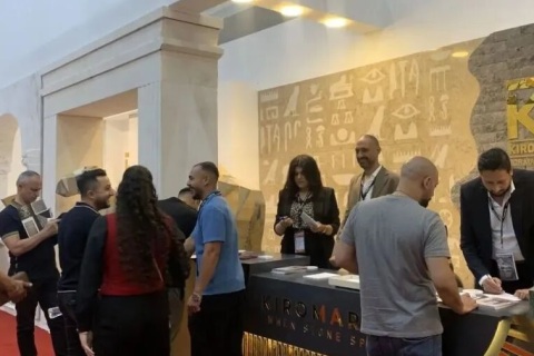 埃及非洲石材展览会展会现场图片