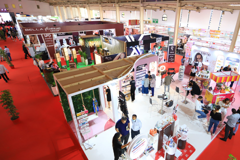摩洛哥非洲美容、化妆品展览会展会现场图片