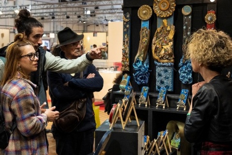 意大利佛罗伦萨国际手工艺博览会展会现场图片