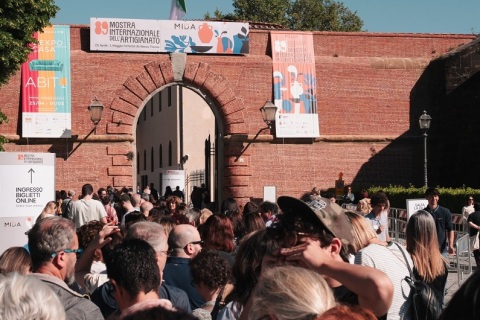 意大利佛罗伦萨国际手工艺博览会展会现场图片