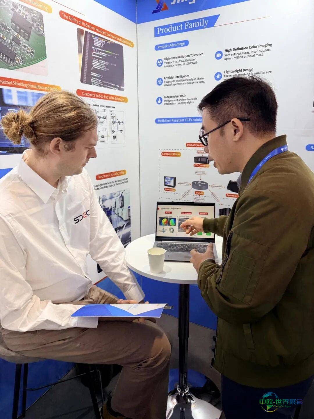 径上科技首次亮相2025年WNE法国世界核工展