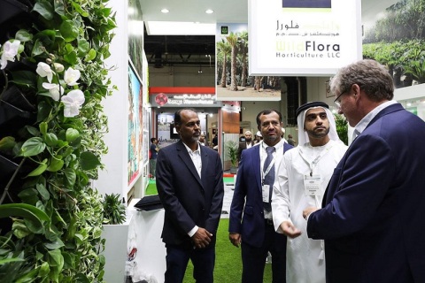 中东阿联酋迪拜混凝土展览会展会现场图片