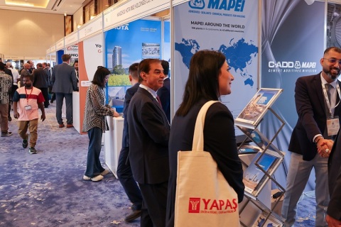 中东阿联酋迪拜混凝土展览会展会现场图片