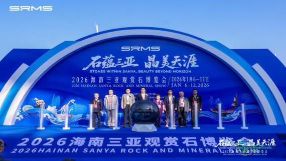 2026年海南三亚观赏石展览会揭幕 近200家优秀展商云集