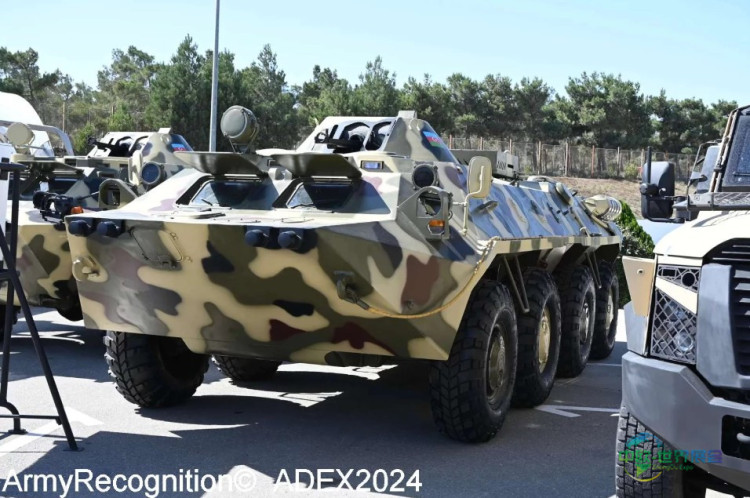 阿塞拜疆在ADEX 2024推出巴比尔-3M：升级版BTR-70装甲运兵车