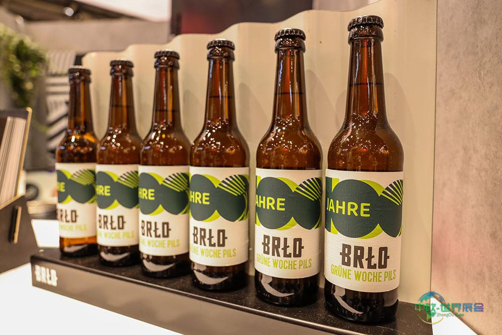 柏林国际绿色周的周年纪念啤酒将在柏林BRLO酿酒厂的展位供应。