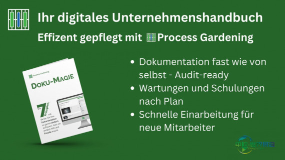 您的数字化企业手册——通过Process Gardening高效维护