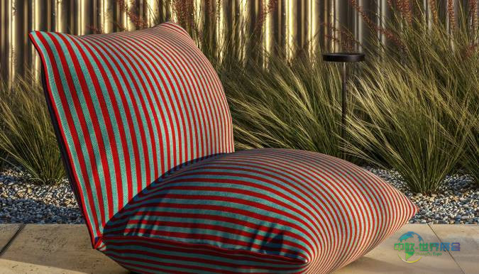 2025年意大利米兰国际家具展览会：条纹是展会上最引人注目的设计语言之一