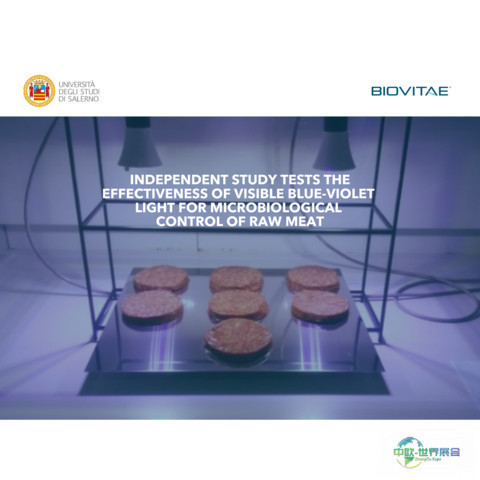 萨勒诺大学：独立研究验证可见蓝紫光对生肉微生物控制的有效性