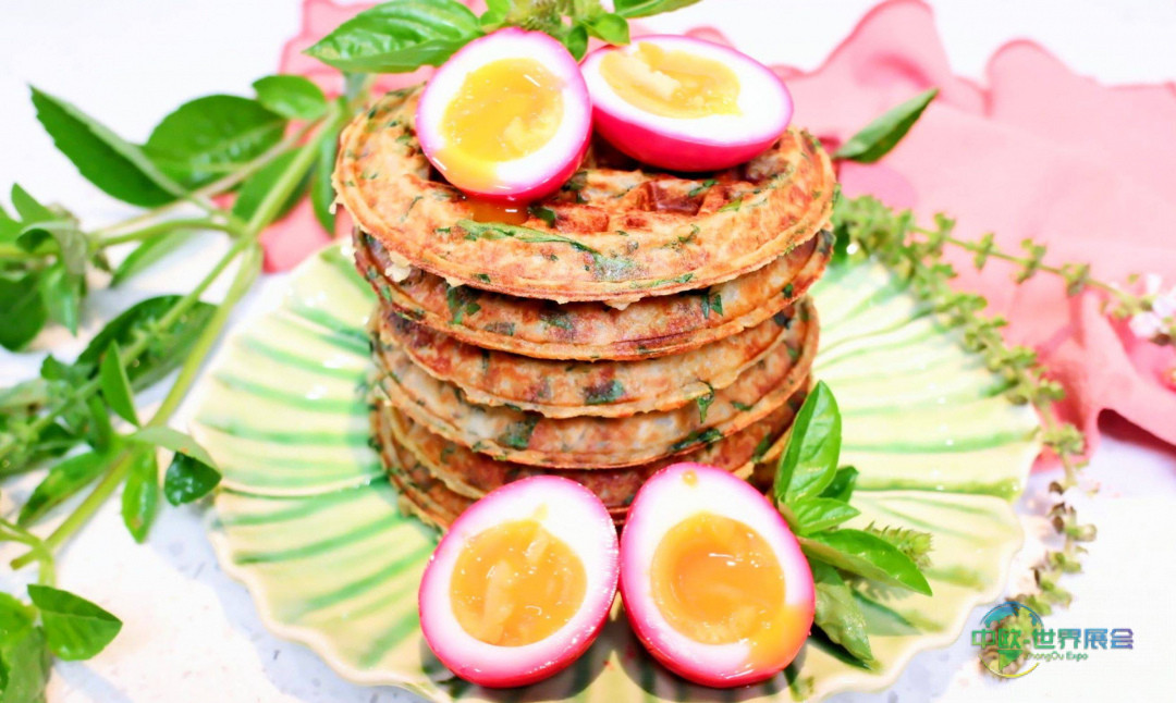 2025年澳大利亚悉尼国际食品和葡萄酒展览会：绿泥煎饼配腌蛋