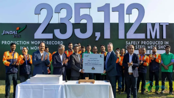 Jindal Steel Sohar电弧炉创生产纪录