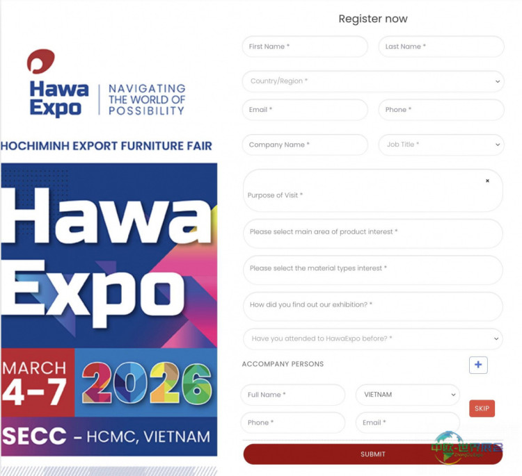 2026越南胡志明市家具展：创新与出口贸易盛会