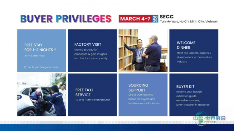 越南出口家具展2026：通向全球贸易门户