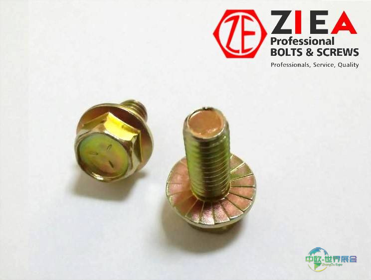 2026年中国台湾扣件展展示六角突缘螺栓等产品