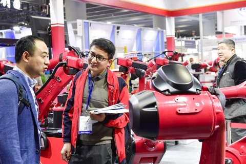 广州国际智能产业博览会展会现场图片