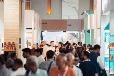 印度孟买美容医学展览会展会现场图片